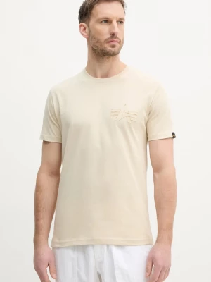 Obrázek produktu Alpha Industries Bavlněné tričko Alpha Industries Coach T BE béžová
