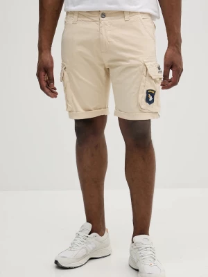 Obrázek produktu Alpha Industries cargo šortky pánské bavlněné s elastanem béžová