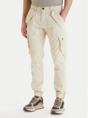 Obrázek produktu Alpha Industries Kalhoty z materiálu Combat 126215 Écru Slim Fit Krémová