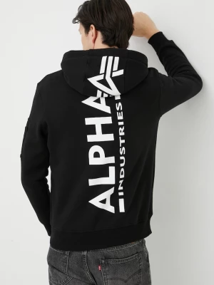 Obrázek produktu Alpha Industries Mikina Backprint černá