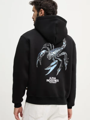 Obrázek produktu Alpha Industries Mikina Scorpion Cyborg Hoodie černá