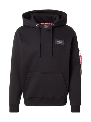 Obrázek produktu ALPHA INDUSTRIES Mikina 'Mirror' šedá / tmavě červená / černá / bílá