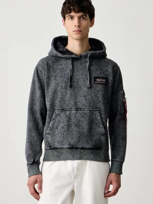 Obrázek produktu Alpha Industries mikina s kapucí pánská s bavlnou Backprint Vintage