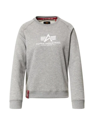 Obrázek produktu ALPHA INDUSTRIES Mikina šedý melír / bílá