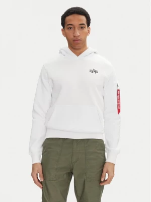 Obrázek produktu Alpha Industries Mikina Signature Back Print 148341 Bílá Regular Fit