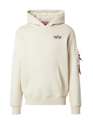 Obrázek produktu ALPHA INDUSTRIES Mikina 'Signature' světle béžová / červená / černá