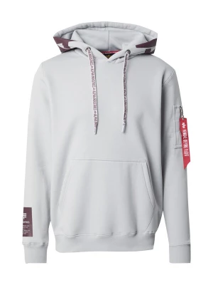 Obrázek produktu ALPHA INDUSTRIES Mikina světle šedá / vínově červená