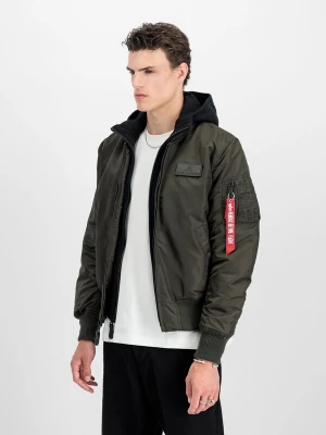 Obrázek produktu ALPHA INDUSTRIES Přechodná bunda 'MA-1 D-Tec' tmavě zelená / černá