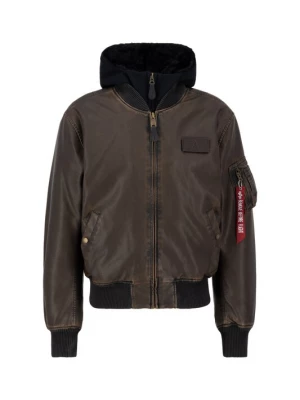 Obrázek produktu ALPHA INDUSTRIES Přechodná bunda 'MA-1' tmavě hnědá / černá