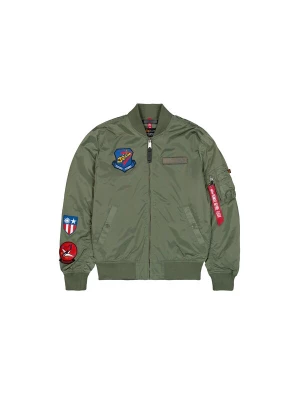Obrázek produktu ALPHA INDUSTRIES Přechodná bunda modrá / olivová / červená / bílá