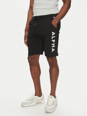 Obrázek produktu Alpha Industries Sportovní kraťasy 116366 Černá Regular Fit