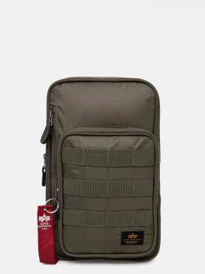 Obrázek produktu Alpha Industries Taštička Alpha Industries Label Sling Bag zelená