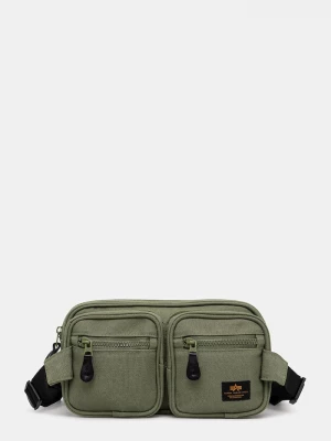Obrázek produktu Alpha Industries Taštička Alpha Industries Label Waist Bag zelená