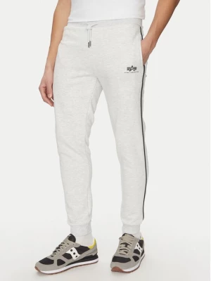 Obrázek produktu Alpha Industries Teplákové kalhoty Small Logo 156374 Šedá Regular Fit