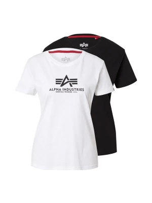 Obrázek produktu ALPHA INDUSTRIES Tričko černá / bílá