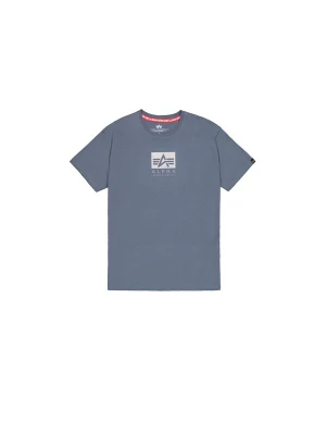 Obrázek produktu ALPHA INDUSTRIES Tričko chladná modrá / stříbrně šedá