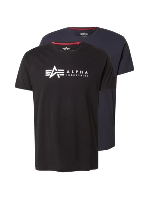 Obrázek produktu ALPHA INDUSTRIES Tričko námořnická modř / žlutá / černá / bílá