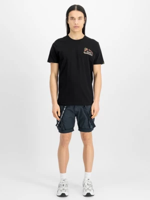 Obrázek produktu ALPHA INDUSTRIES Tričko 'Naval' tělová / pastelově žlutá / bledě fialová / černá