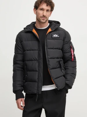 Obrázek produktu Alpha Industries zimní bunda pánská Hooded Puffer Alpha Faux Down černá