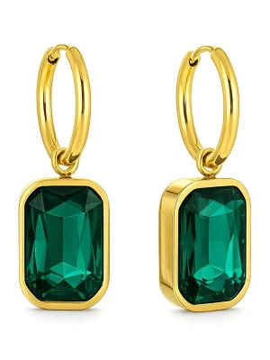 Obrázek produktu Alster Herz Náušnice 'Emerald Glow' zlatá