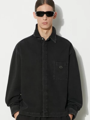 Obrázek produktu Ambush Bavlněná košile AMBUSH Boxy Fit Longleeve Denim Shirt černá
