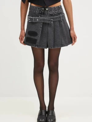 Obrázek produktu Ambush Džínová sukně AMBUSH Denim Pleats Skirt černá