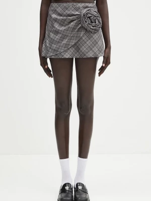 Obrázek produktu Ambush Vlněná sukně AMBUSH Check Rose Skirt šedá
