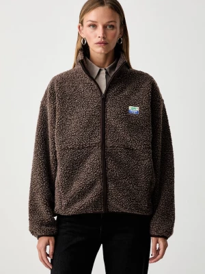 Obrázek produktu American Vintage fleece mikina dámská hnědá