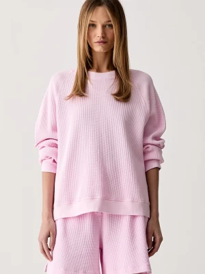 Obrázek produktu American Vintage oversize mikina dámská bavlněná růžová