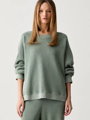 Obrázek produktu American Vintage oversize mikina dámská bavlněná zelená