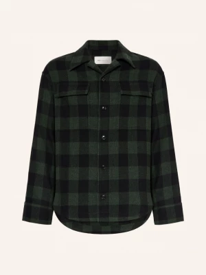 Obrázek produktu Ami Paris Flanelové Overshirt černá / tmavě zelená