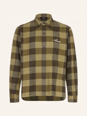 Obrázek produktu Amiri Flanelová Košile Comfort Fit khaki / olivová