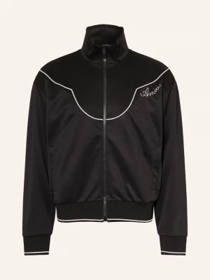 Obrázek produktu Amiri Saténová Sportovní Bunda černá / bílá