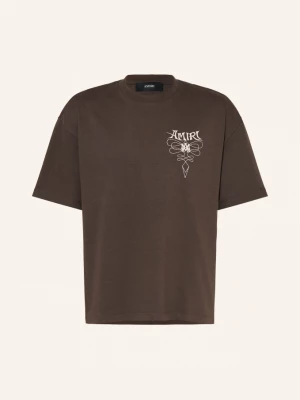 Obrázek produktu Amiri Tričko Lasso tmavě hnědá / béžová