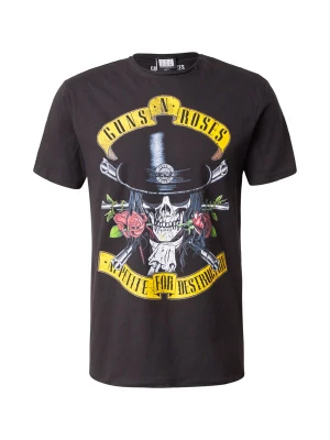 Obrázek produktu AMPLIFIED Tričko 'GUNS N ROSES - TOP HAT SKULL' žlutá / trávově zelená / černá / offwhite