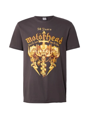 Obrázek produktu AMPLIFIED Tričko 'MOTORHEAD - GOLD CREST 50TH' hnědá / žlutá / tmavě žlutá / antracitová