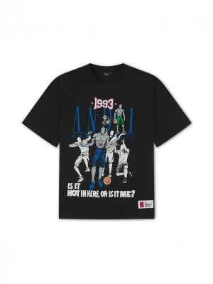 Obrázek produktu AND1 Oversized tričko modrá / šedá / černá / bílá