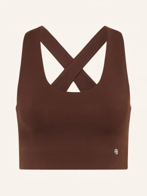 Obrázek produktu Anine Bing Cropped Top Yuna tmavě hnědá