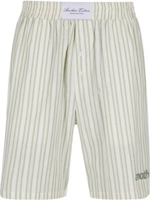 Obrázek produktu Another Cotton Lab Kalhoty zelená / bílá