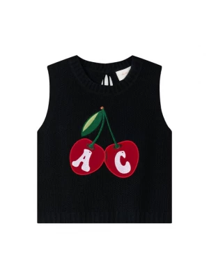 Obrázek produktu Another Cotton Lab Kardigany 'Cherry' zelená / červená / černá / bílá