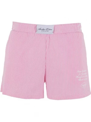 Obrázek produktu Another Cotton Lab Pyžamové kalhoty pink / bílá