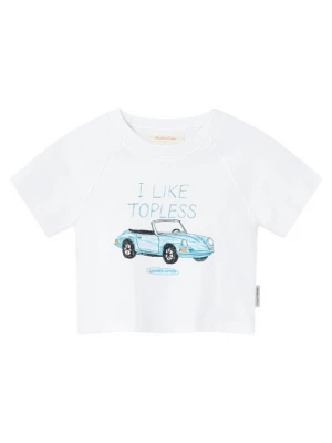 Obrázek produktu Another Cotton Lab Tričko 'Topless' světlemodrá / černá / bílá