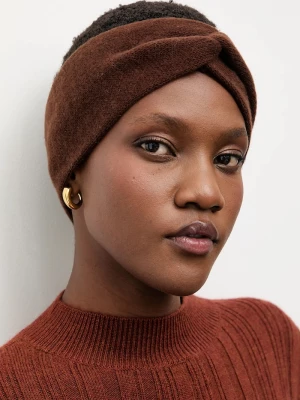 Obrázek produktu Answear.LAB čelenka dámská vlněná Answear Lab hnědá