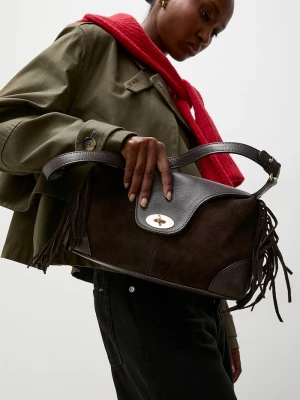 Obrázek produktu Answear.LAB crossbody kabelka dámská kožená Answear Lab hnědá