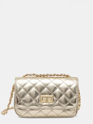 Obrázek produktu Answear.LAB crossbody kabelka dámská kožená Answear Lab zlatá