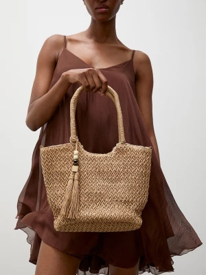 Obrázek produktu Answear.LAB crossbody kabelka dámská pletená Answear Lab hnědá