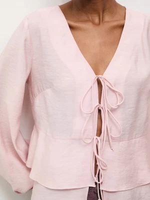 Obrázek produktu Answear.LAB halenka dámská modalem Answear Lab růžová