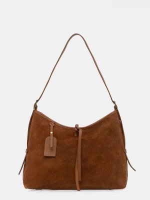 Obrázek produktu Answear.LAB hobo kabelka dámská semišová Answear Lab hnědá