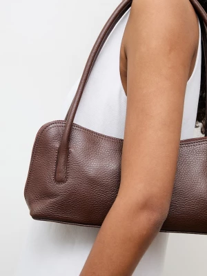 Obrázek produktu Answear.LAB Kožená kabelka Answear.LAB Answear Lab hnědá