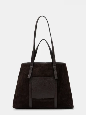 Obrázek produktu Answear.LAB Kožená kabelka Answear.LAB Answear Lab hnědá